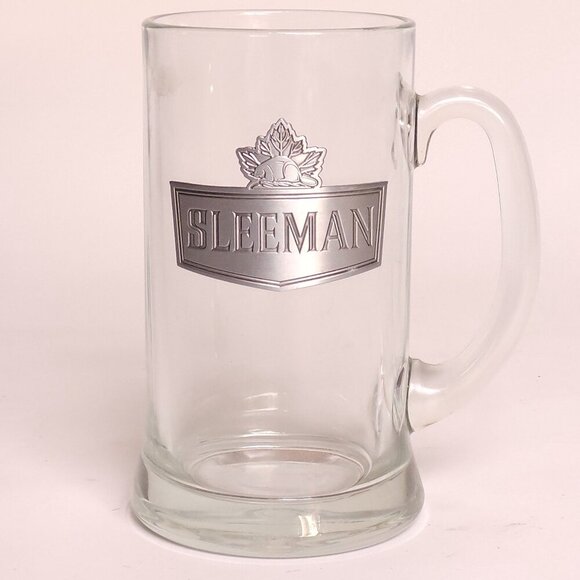 RETRO Sleeman Beer Stein Large Pewter LOGO Stein 36 oz - Picture 1 of 6